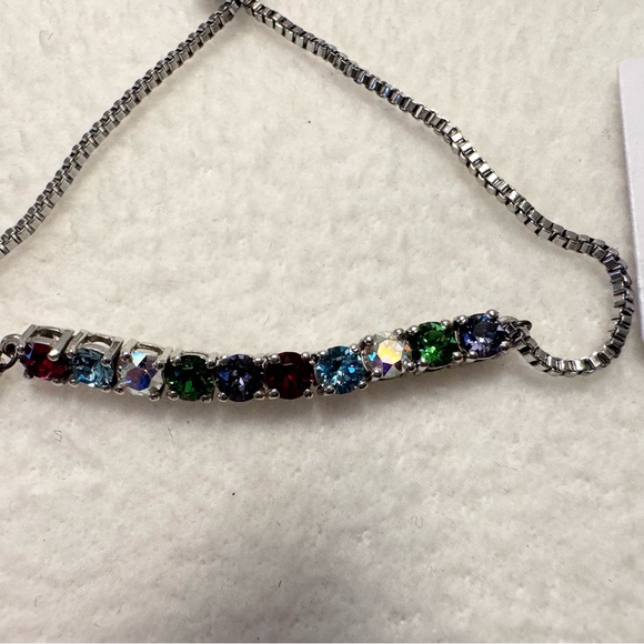 Swarovski Crystal bracelet in stainless steel - Picture 2 of 4